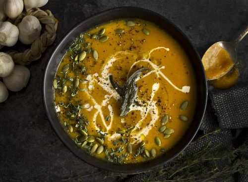 Sweet Vegan Butternut Squash Soup