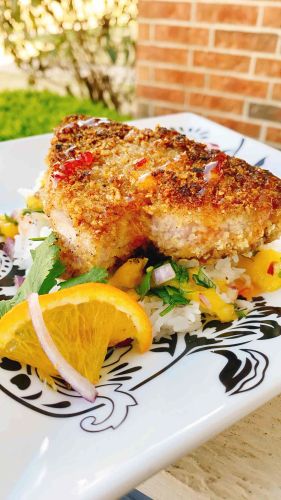 Triple Citrus Tuna Steak