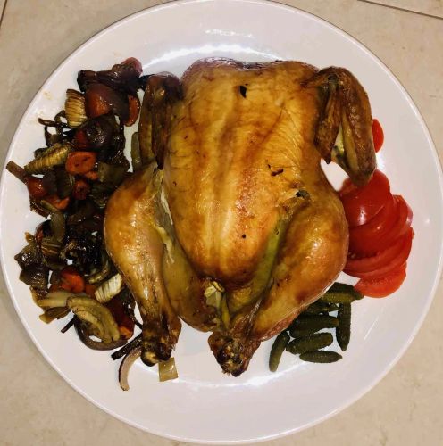 Roasted Chicken with Root Vegetables