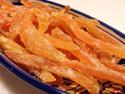 Easy Candied Grapefruit Peel