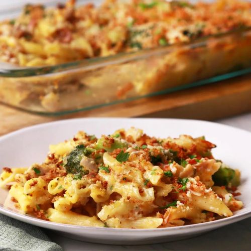 Turkey & Cheese Pasta Bake