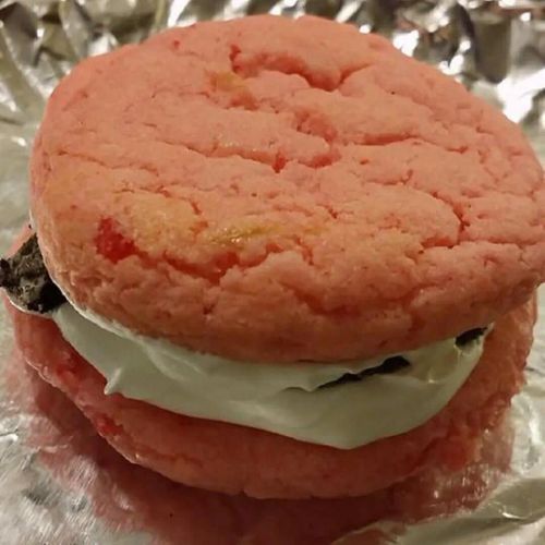 Neapolitan Whoopie Pies