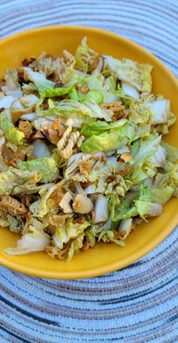 Napa Cabbage Noodle Salad