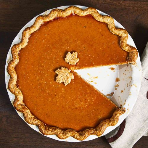 Homemade Fresh Pumpkin Pie