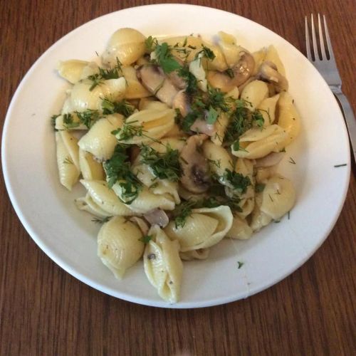 Penne with Mushrooms