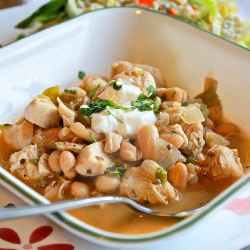 Cha Cha's White Chicken Chili