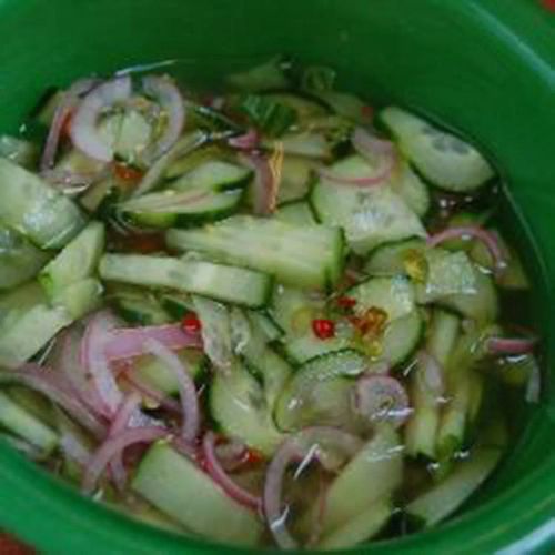 Ajad (Authentic Thai Cucumber Salad)