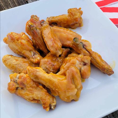 Sweet Hot Mustard Chicken Wings