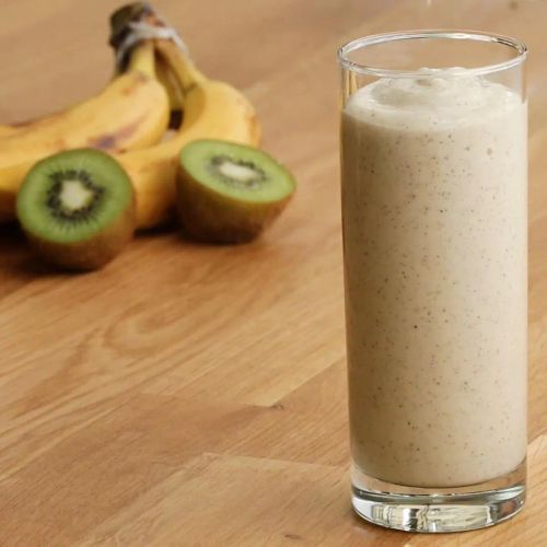 Kiwi Apple Banana Freezer-Prep Smoothie