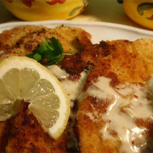 Veal Scaloppini with Lemon Cream Sauce