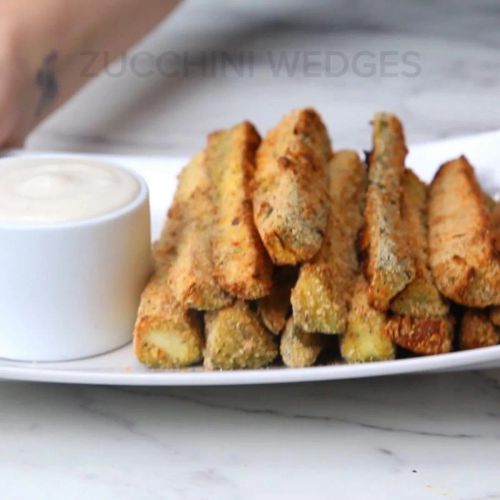 Zucchini Wedges