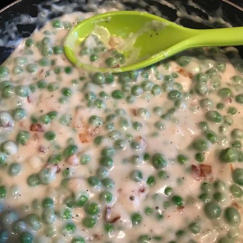 Creamed Peas and Onions