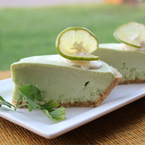 Avocado Lime Cheesecake