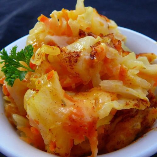 Cabbage-Carrot Casserole