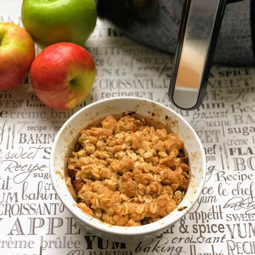 Air Fryer Apple Crisp