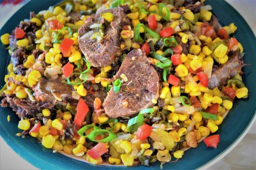 Lengua (Beef Tongue) Stir-Fry