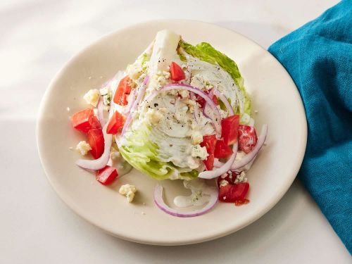 Wedge Salad with Blue Cheese Dressing