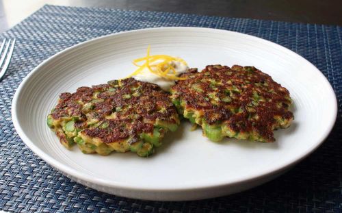 Fresh Asparagus Patties