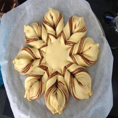 Cookie Butter Brioche Star