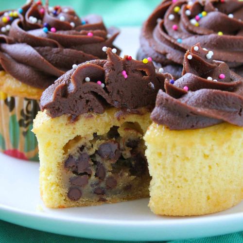 Cookie Dough Cupcakes