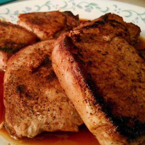 Cajun Spiced Pork Chops