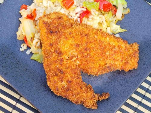 Crispy Panko Chicken Breasts