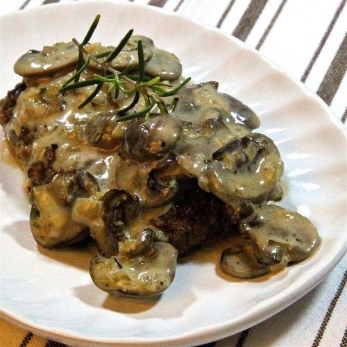 Mushroom Cream Gravy Sauce