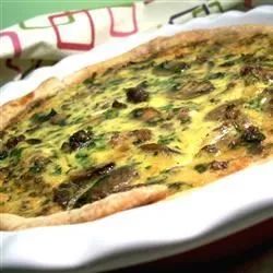 Sausage Mushroom Quiche