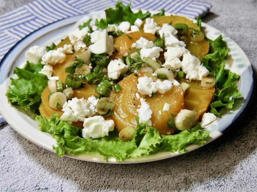 Roasted Beet Salad with Feta