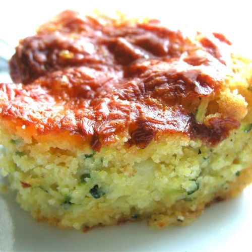 Zucchini Cornbread Casserole