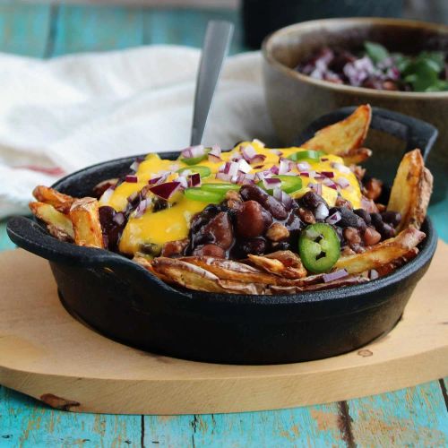 Vegan Chili Cheese Fries