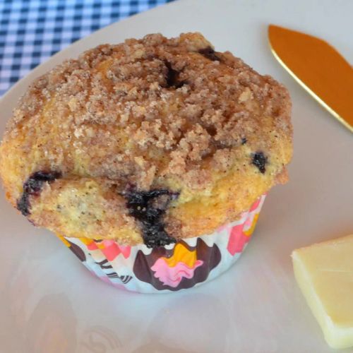 Healthier To Die For Blueberry Muffins