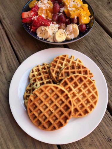 Sourdough Discard Waffles