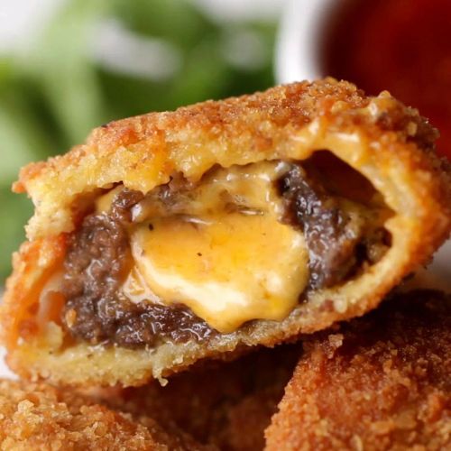 Cheeseburger Onion Rings