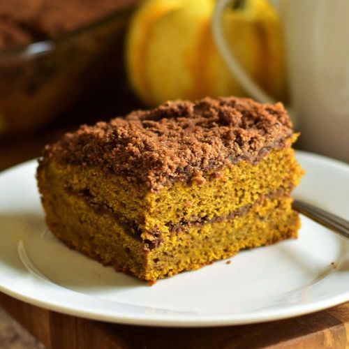 Pumpkin Spice Latte Coffee Cake