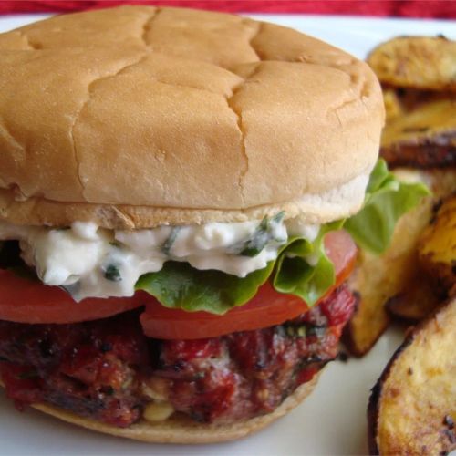 Loaded Greek Burgers