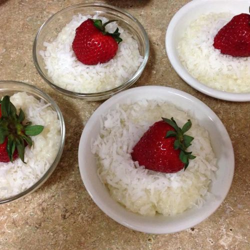 Coconut Tapioca Pudding