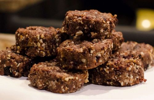 Chocolate-Cranberry Energy Bars