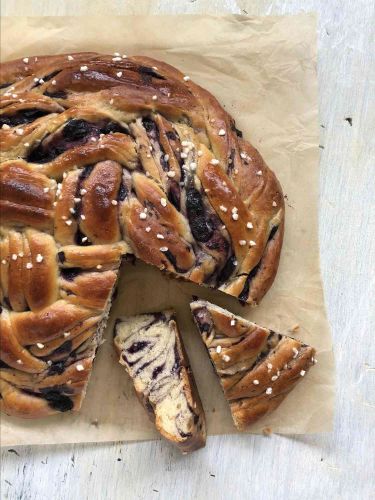 Blueberry Babka Braid