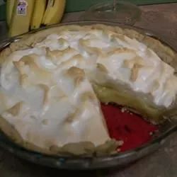 Vinegar Pie With Meringue