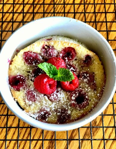 Raspberry Clafoutis