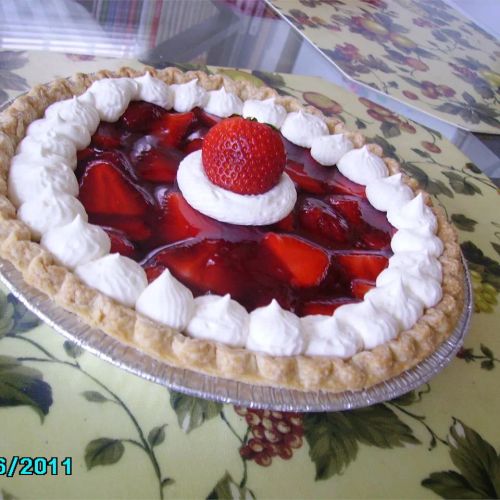 Fresh Strawberry Pie with Jell-O