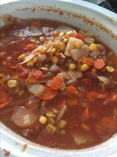 Ham Bone and Vegetable Soup