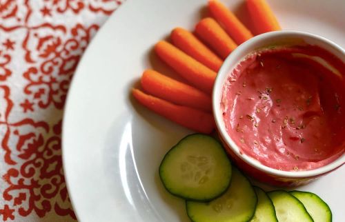 Instant Pot Beet Hummus