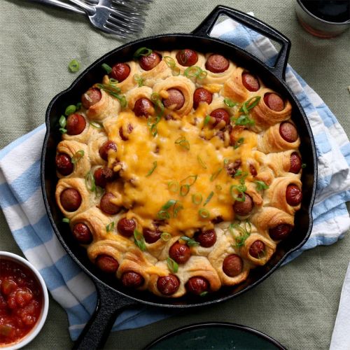 Chili Dog Bread Ring