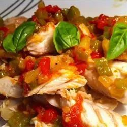 Baked Snapper with Chilies, Ginger and Basil