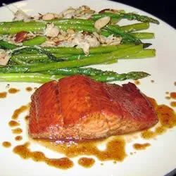 Sweet and Tangy Glazed Salmon