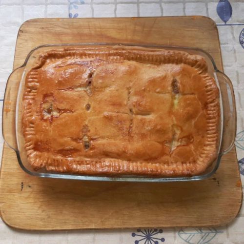 Rustic Apricot Pie