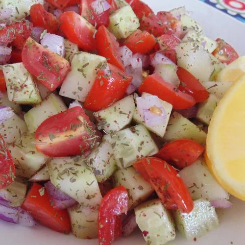 Iranian / Persian Salad Shirazi