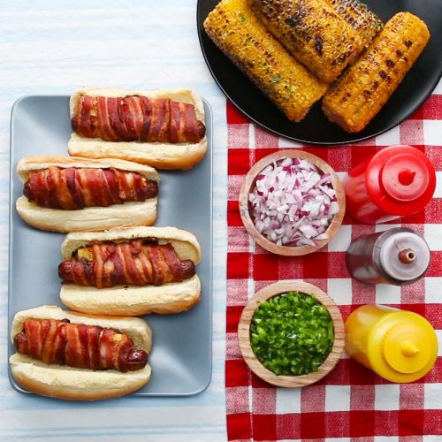 Grilled Swineapple Dogs